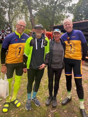 The intrepid Manitoulin contingent!